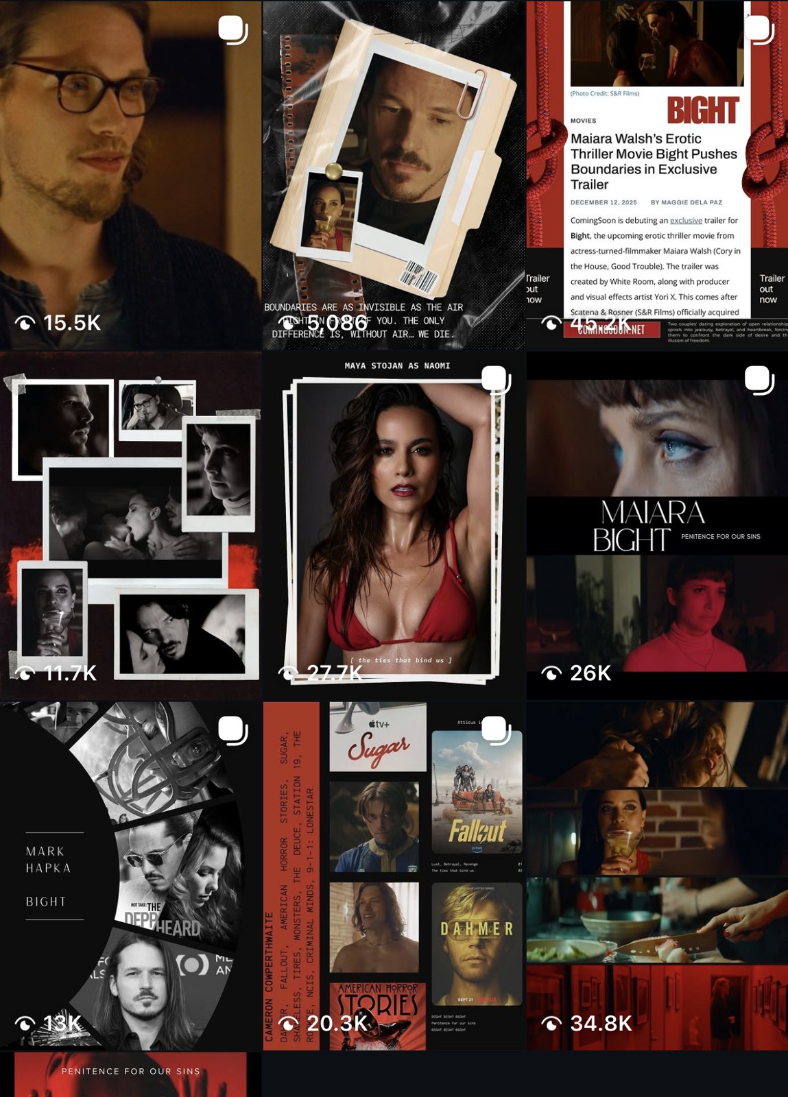 Bight social feed design overview